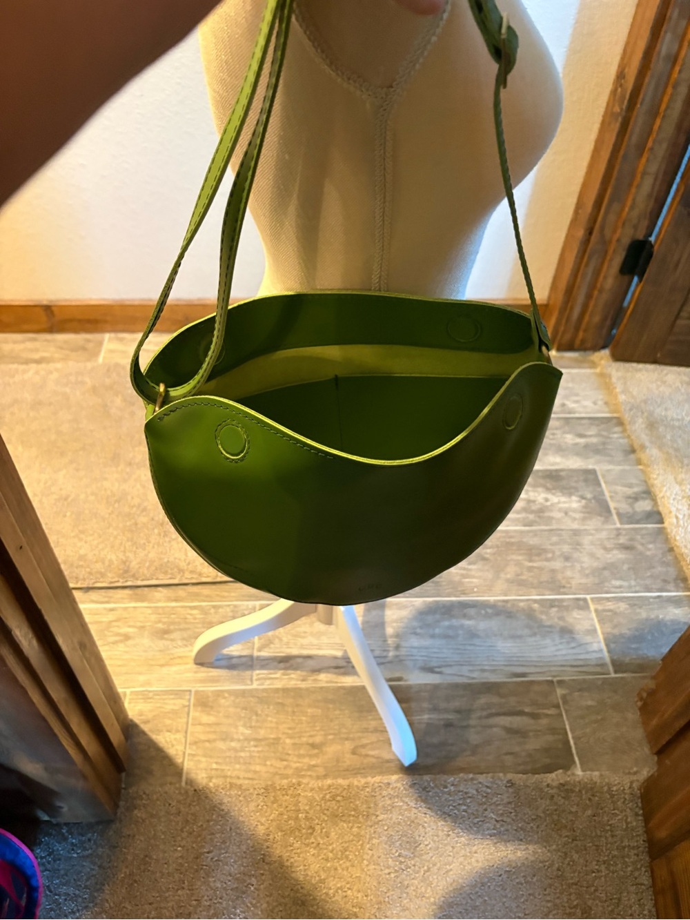 Plg large ap  green apple koala crossbody bag , brand new and comes nsnp home.